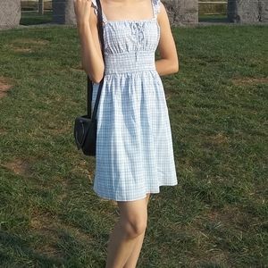 Blue Gingham dress